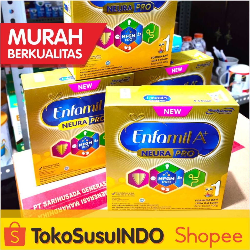 Enfamil A+ 1 Susu Formula Bayi 0-6 bulan 400g