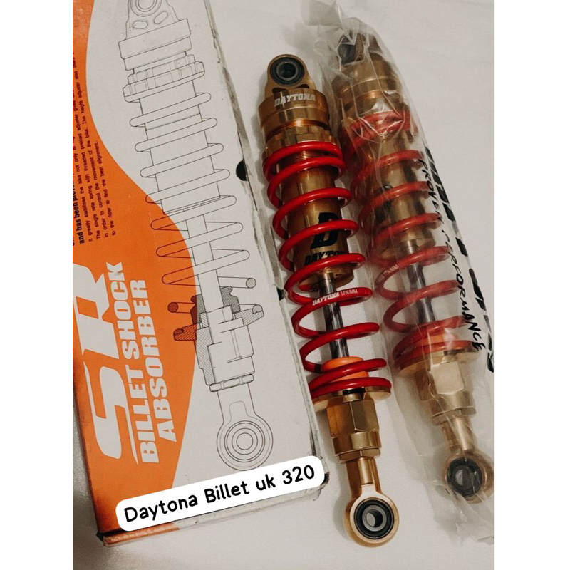 shock sok racing japan daytona billet cnc 320 rxking rxz rx king rxs tiger