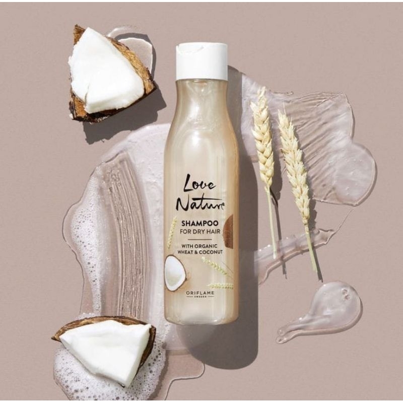 LOVE NATURE SHAMPOO WHEAT & COCONUT OIL BY ORIFLAME