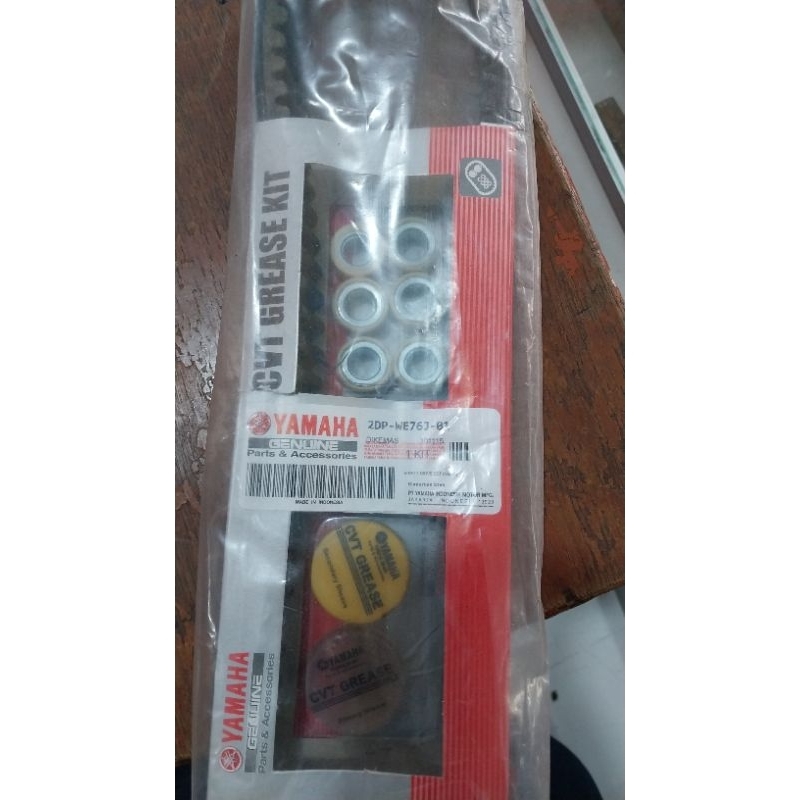 CVT Grease Kit / Satu Set onderdil CVT ( VenBelt, Roller CVT & Grease atau Gemuk CVT ) kode 2dp untu