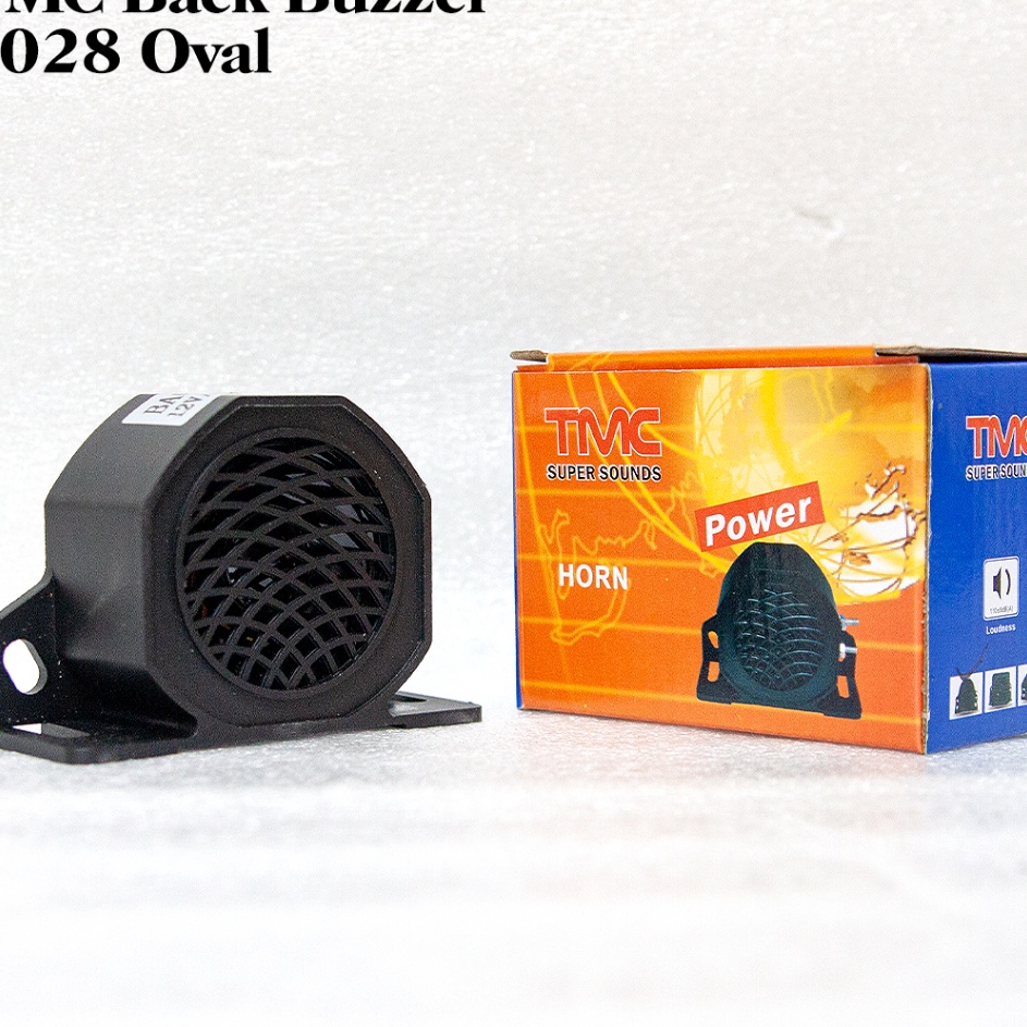 SQ Back Buzzer  Alarm Mundur Mobil  Backup Alarm Klakson Alarm Oval Bulat 12V48V TMC 128E  Sale