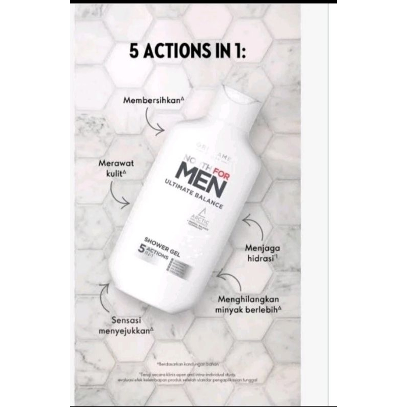 NORTH FOR MAN ULTIMATE SHOWER GEL BALANCE