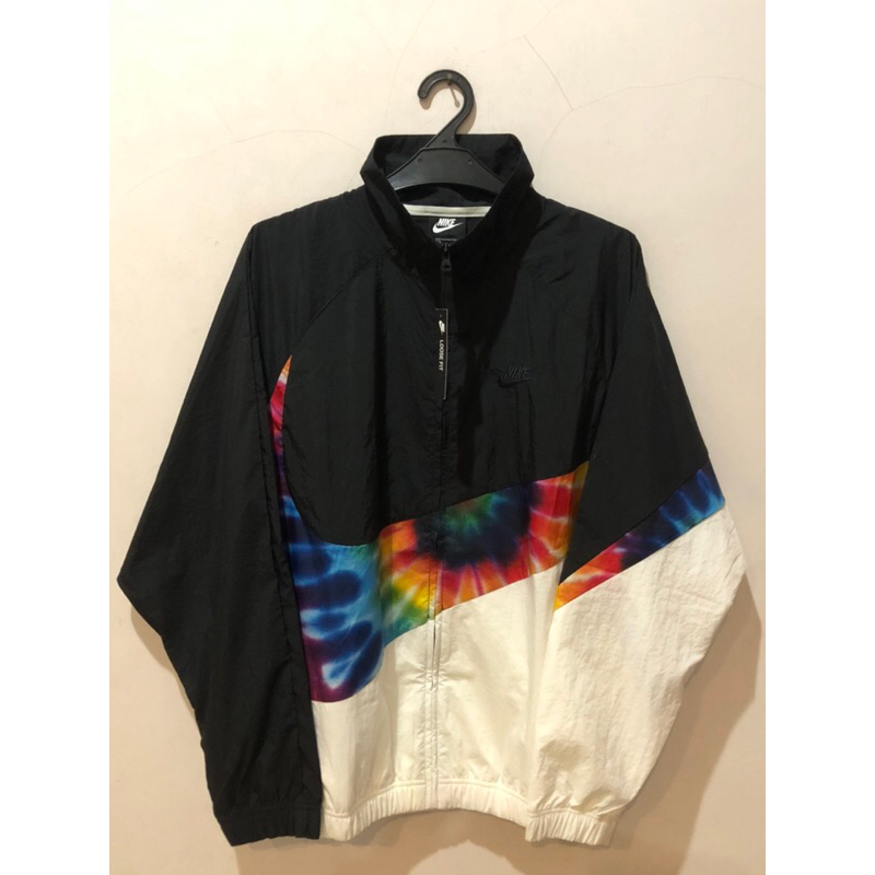 Windbreaker Jacket Nike Big Swoosh TieDie
