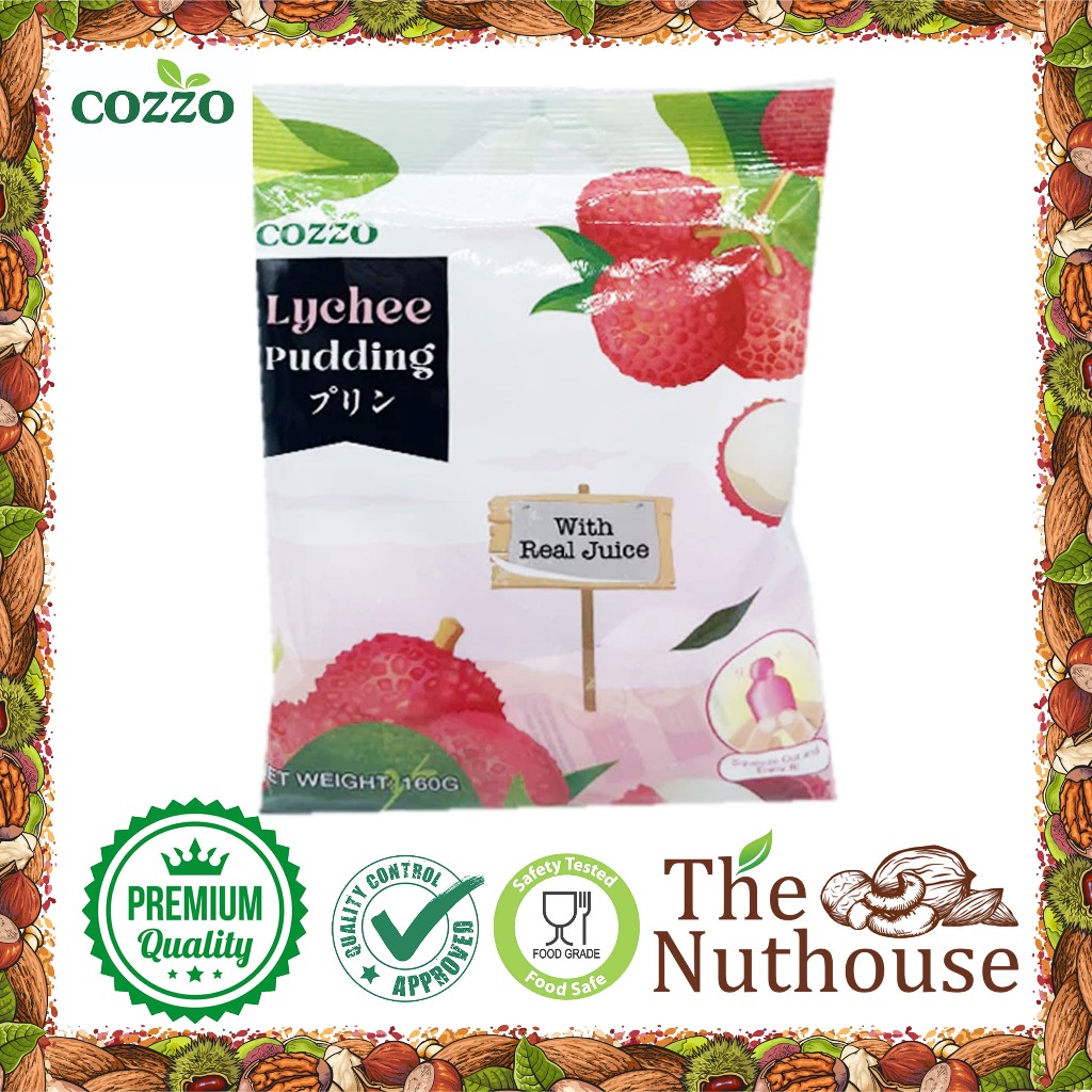 

Cozzo Lychee Pudding with real Juice / Puding Leci 160gr [HALAL]