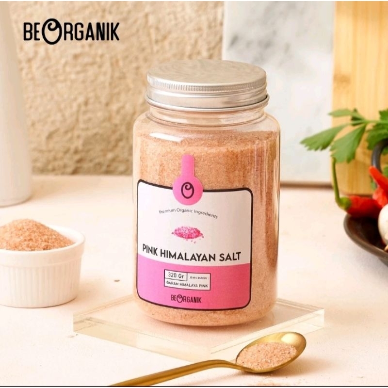 

Beorganik Himalayan Salt / garam himalaya Organic 320G