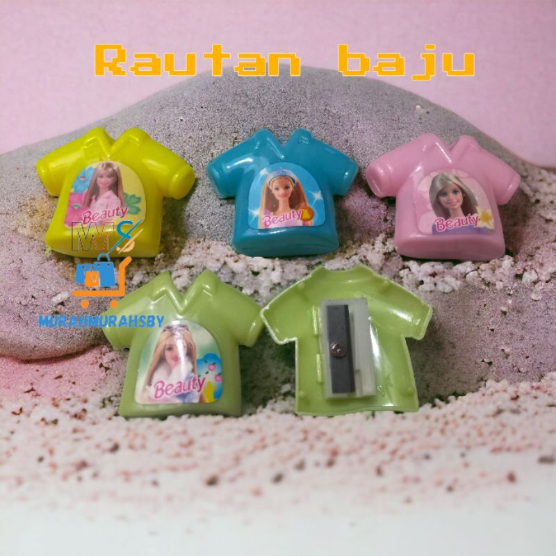 

Rautan pensil lucu murah bentuk pistol/teko/baju/cabe 1pcs