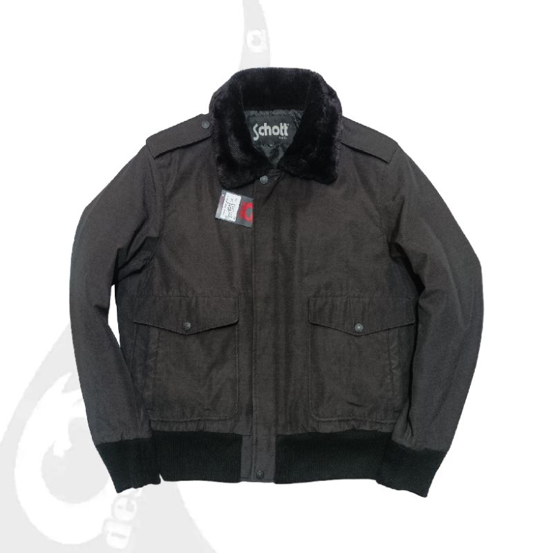 vintage 90s jaket bomber g1 schott us