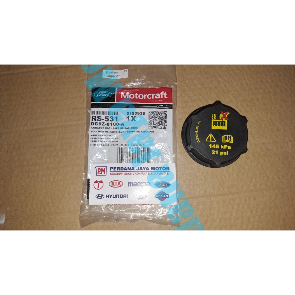 Cap Tutup Radiator Mazda 2 Ford Fiesta