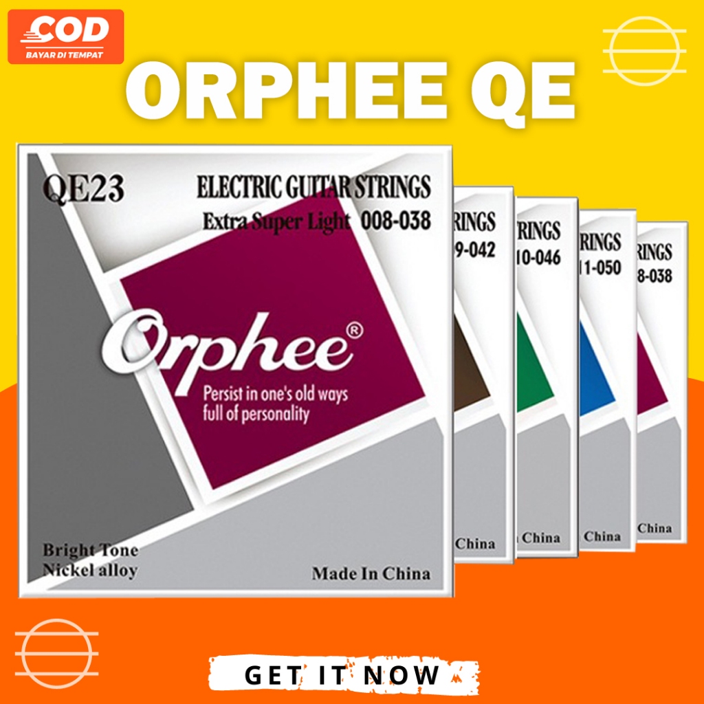 BMS - Senar Gitar Elektrik Orphee QE23 QE25 QE27 QE29