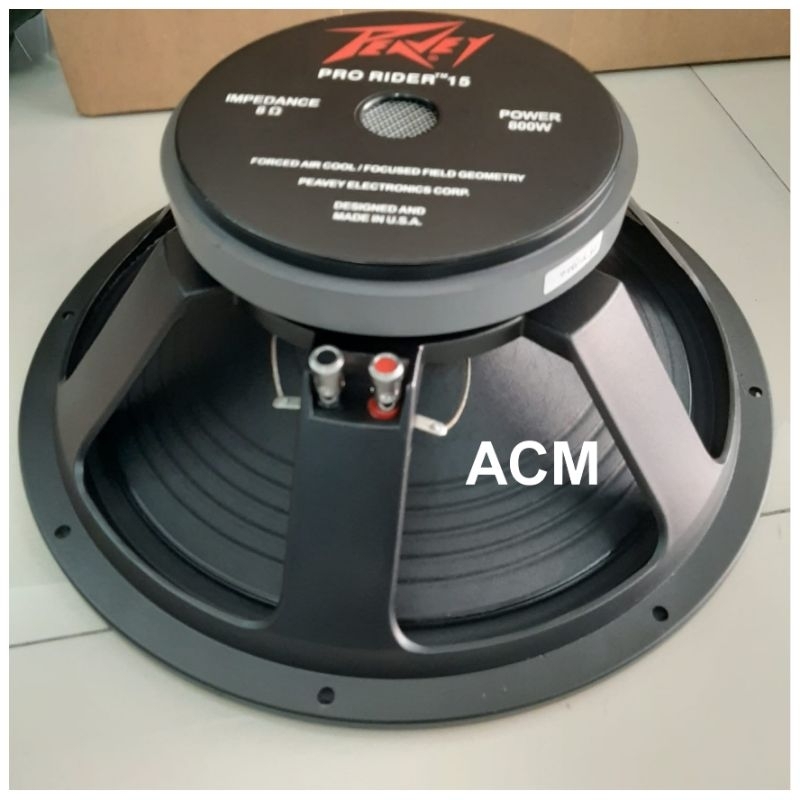 SPEAKER PEAVEY PRO RIDER 15 INCH 800 WATT VC 3 INCH PEAVEY 15/800