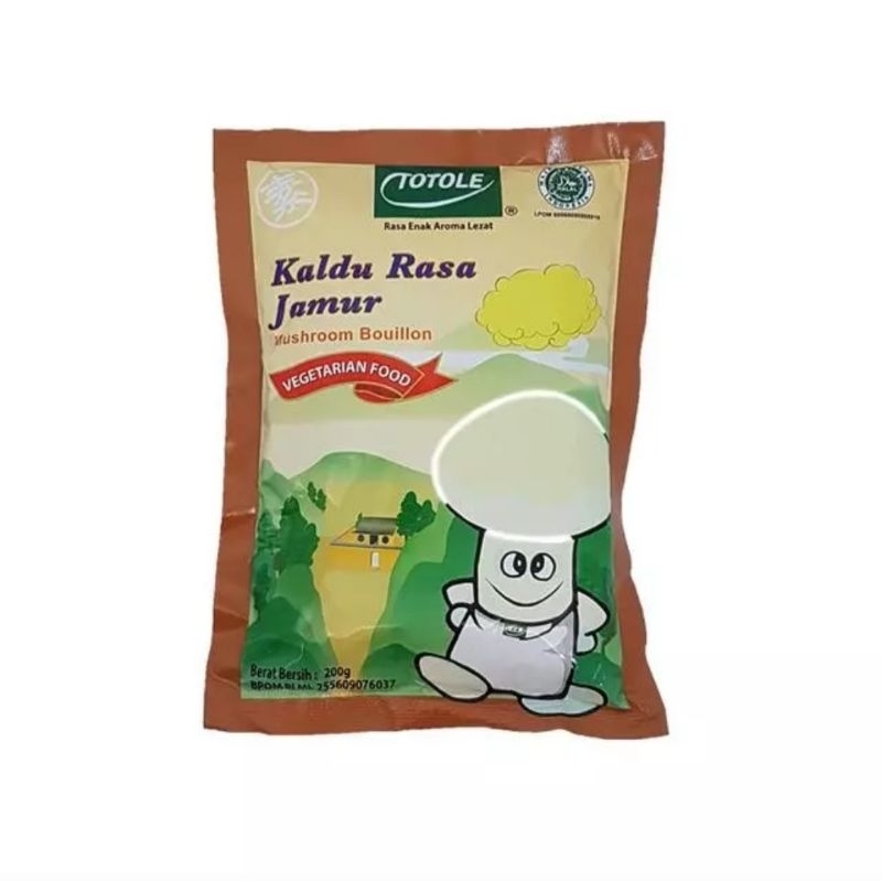 

Totole Kaldu Rasa Jamur Vegan 200 gr