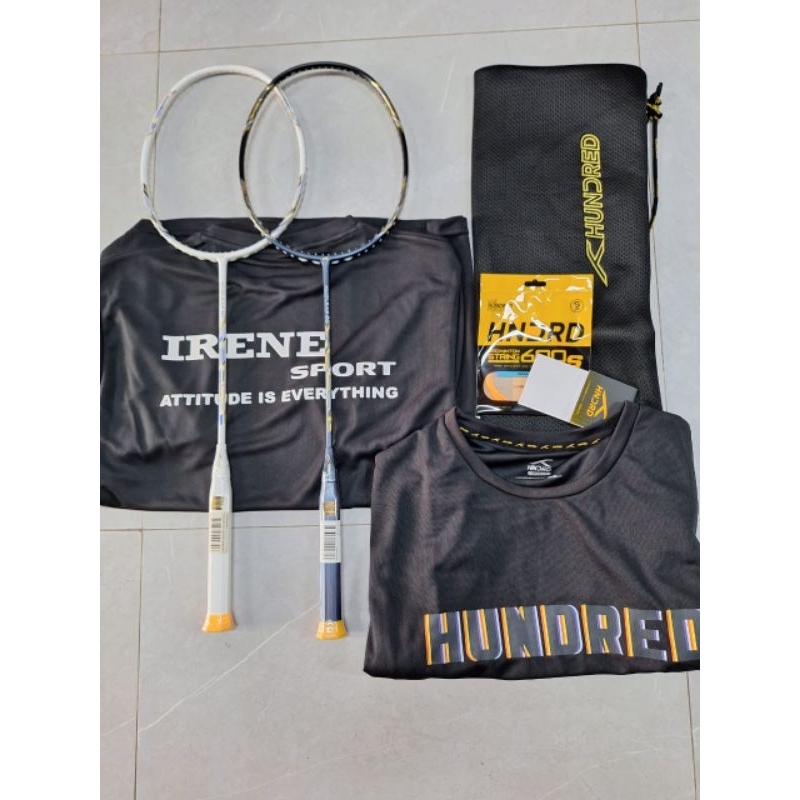 Raket HNDRD Badminton Hundred Nuclear 60 Gram Original