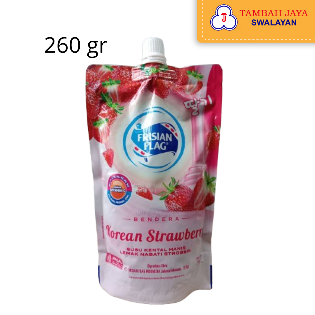 

Frisian Flag Korean Strawberry Pouch 260gr