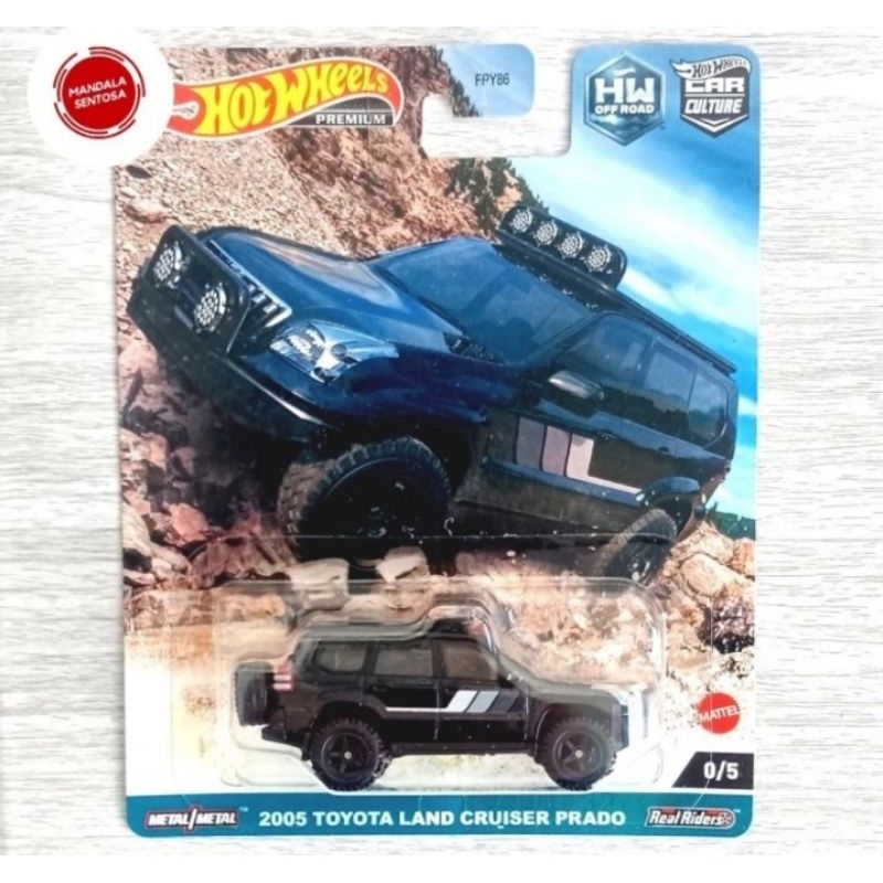 Hotwheels Premium Chase Car 2005 Toyota Land Cruiser Prado (free protektor)