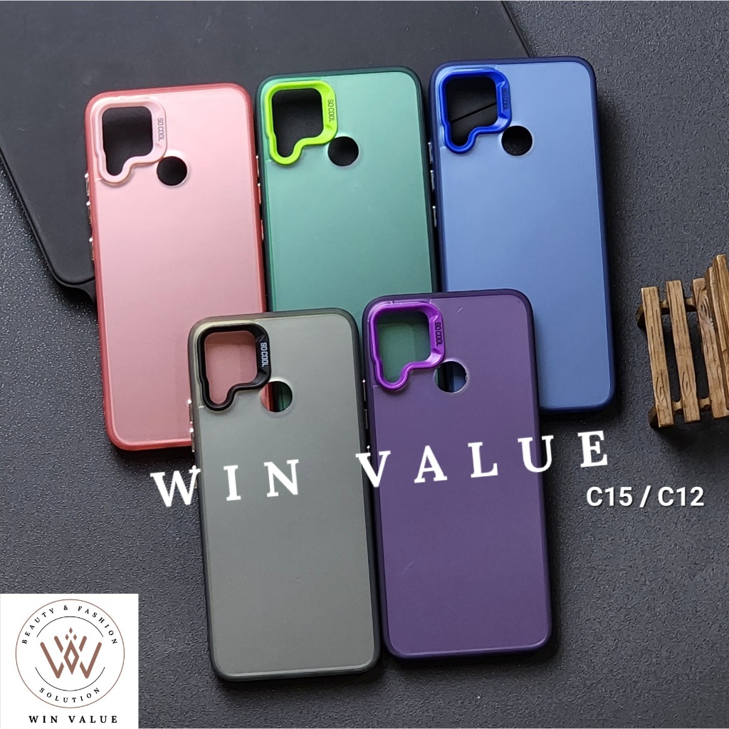 Case Realme C2 Realme Narzo 50 4G Realme C15 Realme C12 Realme C21 Realme C21Y Realme C25Y Realme C3