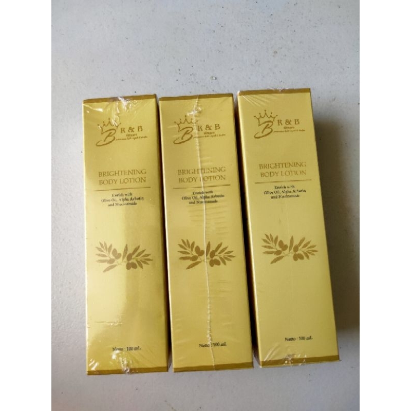 R&B Brightening body lotion