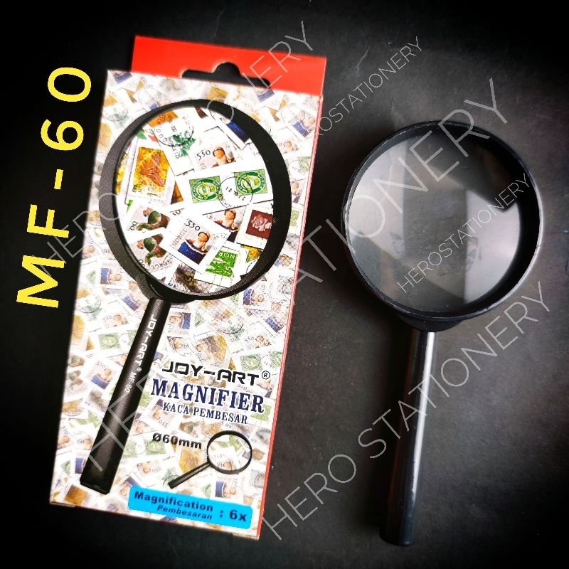 

Kaca pembesar lensa loupe magnifier joyart 60 mm 5x MF-60