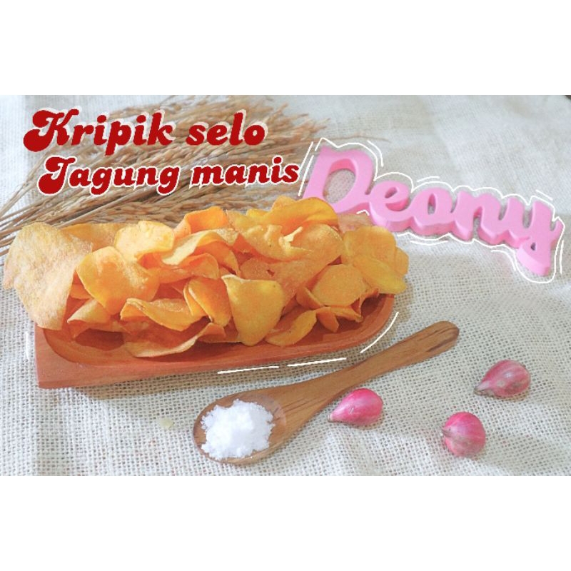 

Keripik Selo Jagung manis 250gr