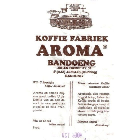 

Kopi Aroma 500 gr Khas Bandung Dari Pabrik