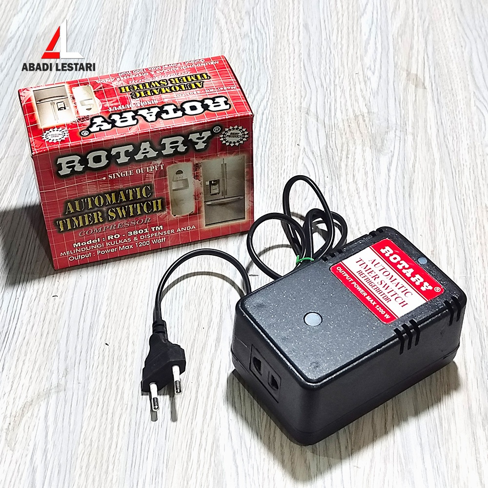 ROTARY KULKAS 1200 W / AUTOMATIC TIMER SWITCH ROTARY / TIMER KULKAS & DISPENSER AIR