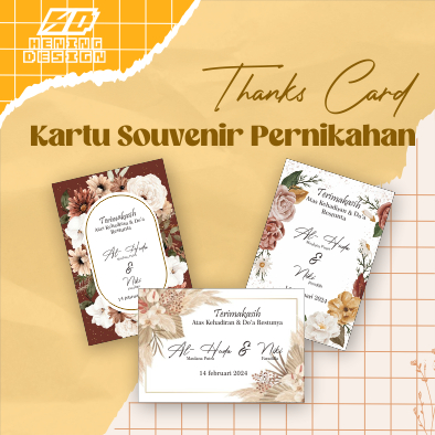 

Kartu Ucapan Terima Kasih Kartu Souvenir Kartu Pernikahan Kupon Souvenir Wedding