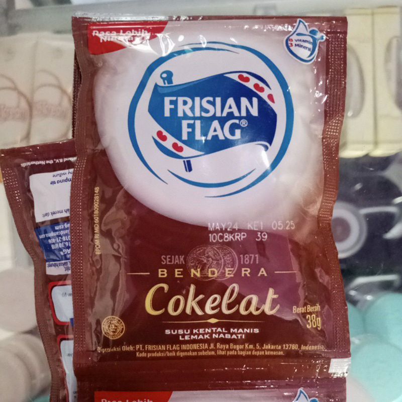 

Susu Kental Manis Coklat Frisian Flag 38 gr