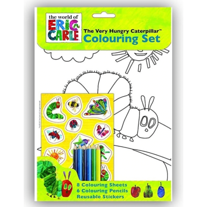 The Very Hungry Caterpillar Colouring Set