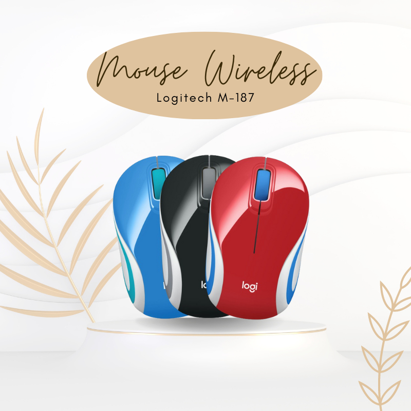 MOUSE LOGITECH WIRELESS M-187