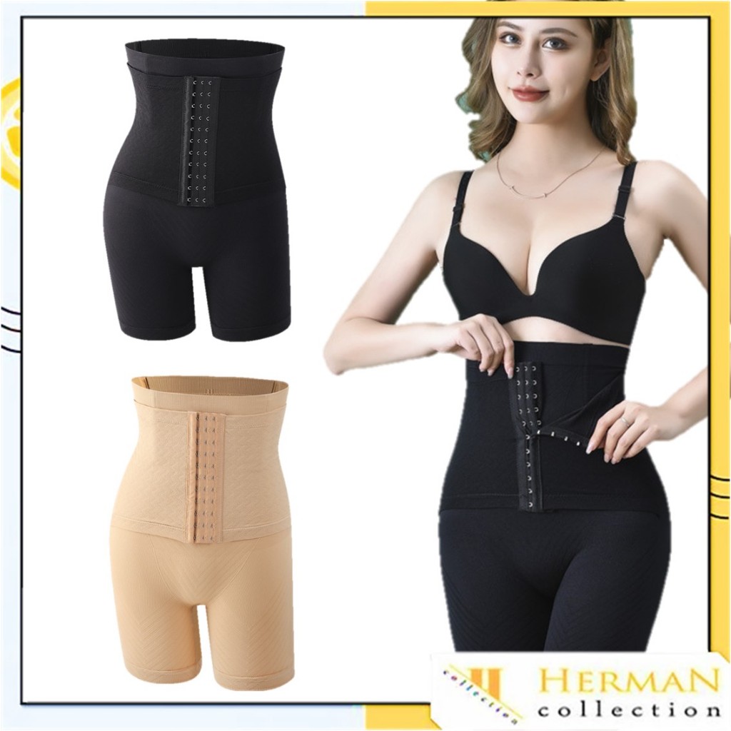 HC Korset Pengecil Perut 3 Kait Model Celana Pendek 6960 Highwaist Slim Pelangsing Perut dan Paha Ko