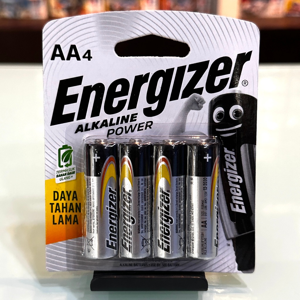 Batu Baterai Energizer Alkaline Power AA / A2 & AAA/A3 Battery