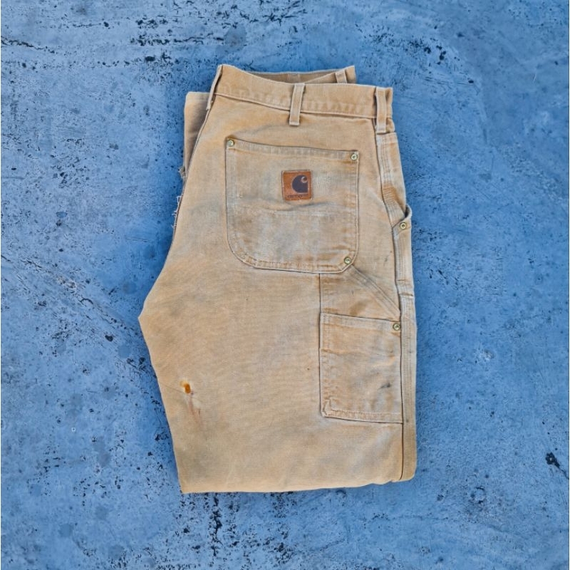 ⛔️SOLD⛔️ Carpenter Double Knee Carhartt size 34