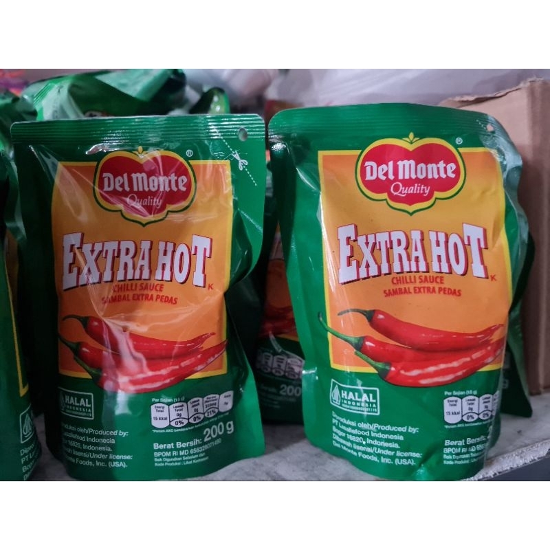 

saus delmonte extrahot dan tomat 200g