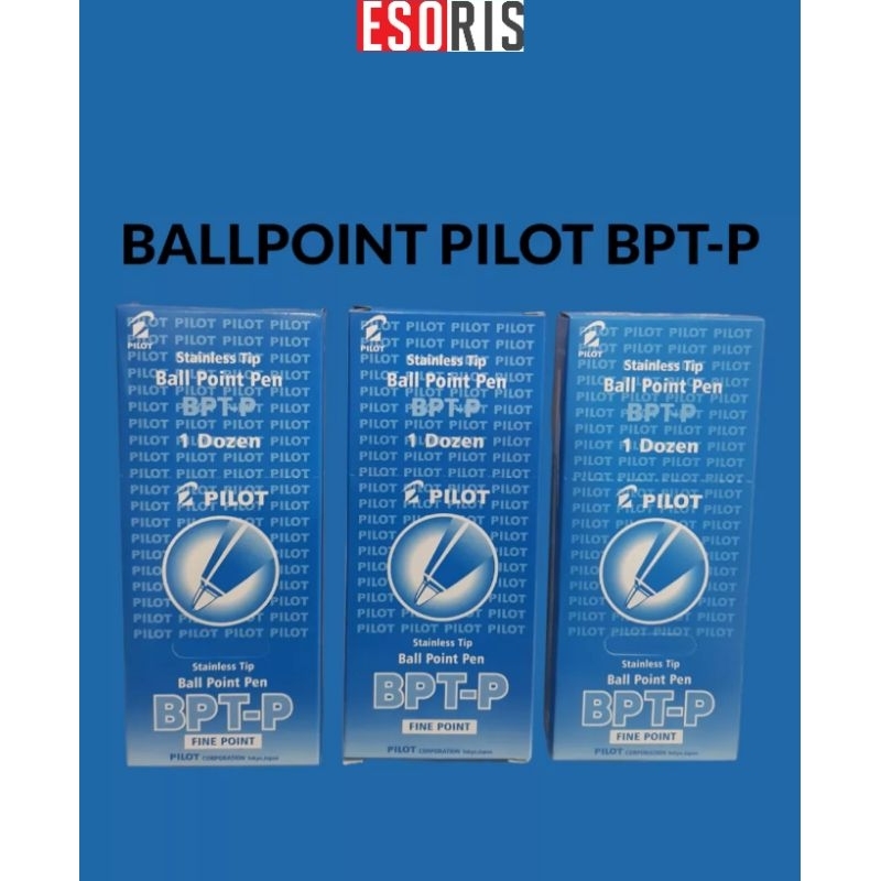 

(ES) E73347 12 PCS pulpen - ballpoint - bolpen - bolpoin - pena pilot BPT-P Termurah