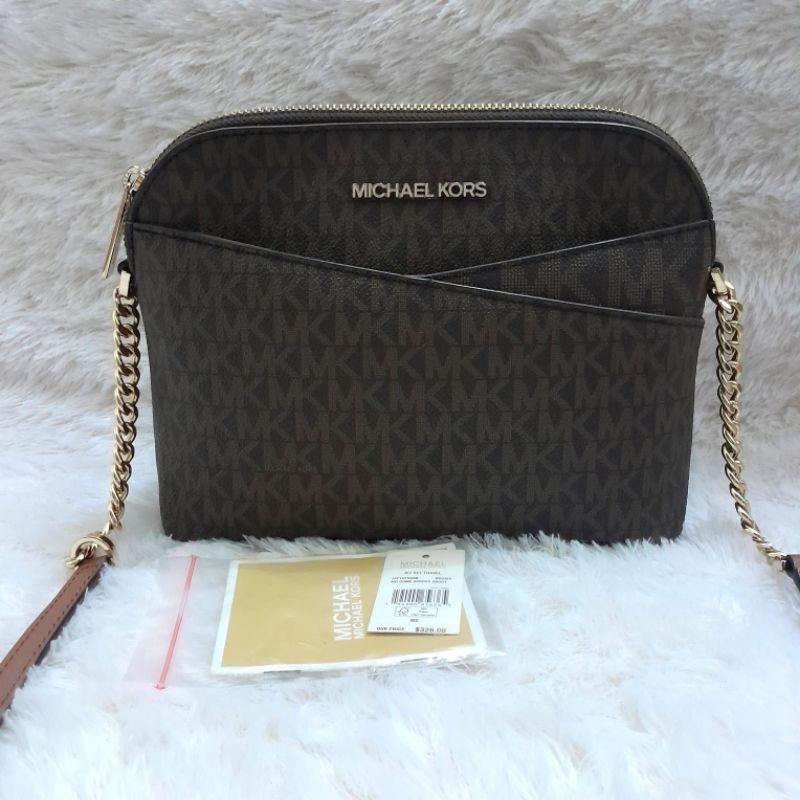 MK JETSET DOME CROSSBODY PRELOVED