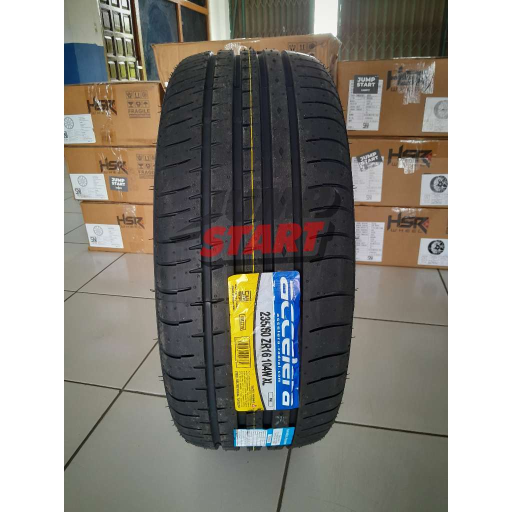 ban mobil standar terios rush ring16 ukuran 235 60 R16 Accelera type phi tubles ban mobil ring 16 tu