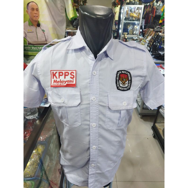 Kemeja kpps pendek#kemeja pdh kpps