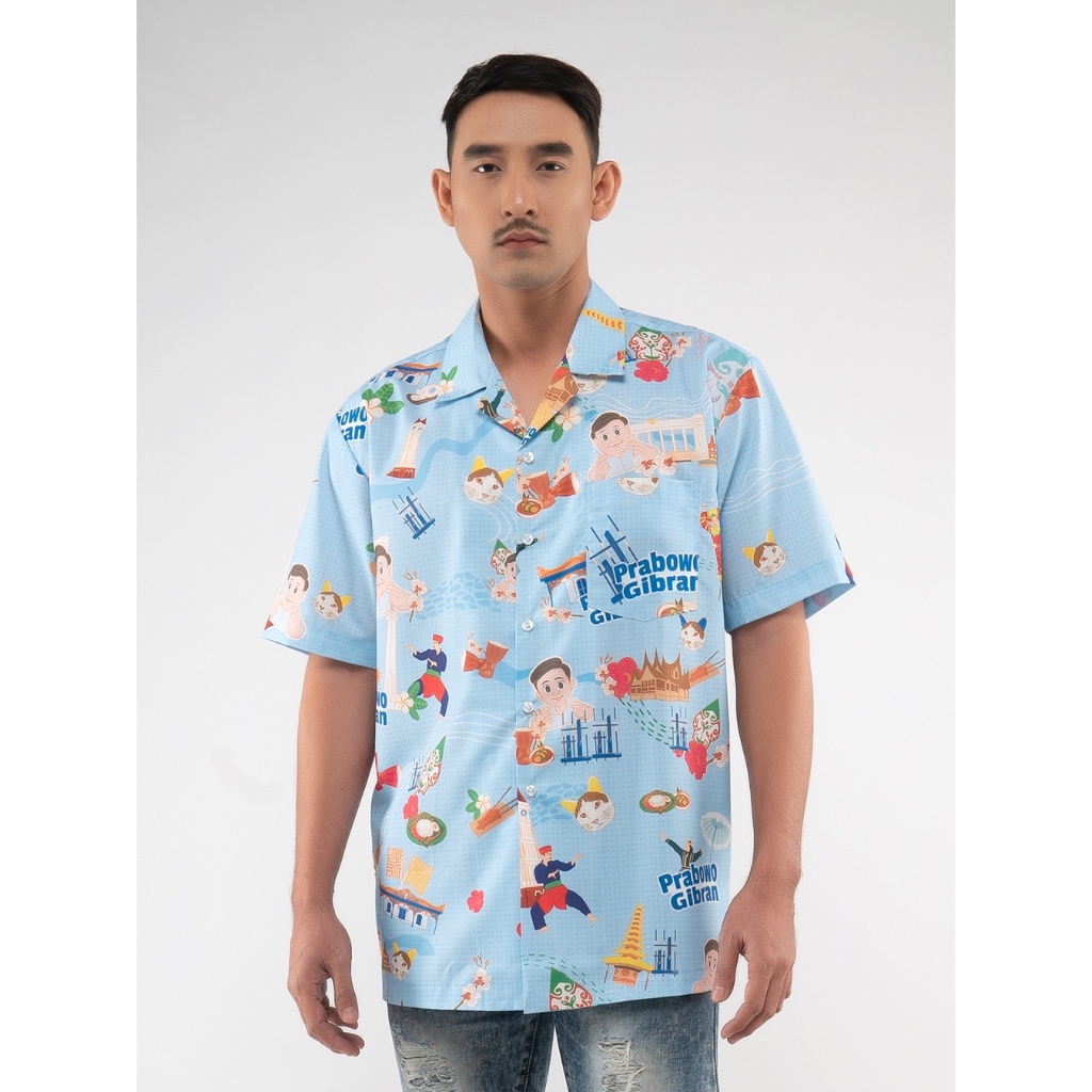 KEMEJA GEMOY PRABOWO GIBRAN OFFICIAL MERCHANDISE