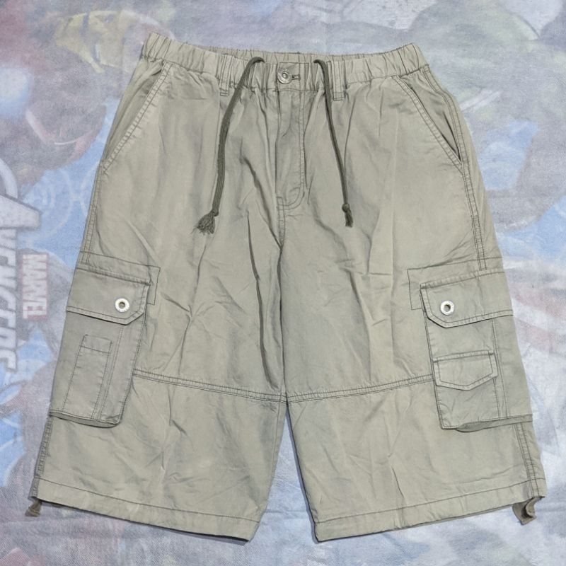Celana Pendek Shortpants Cargo Relax Roma Jellar Original Second Preloved #CC11