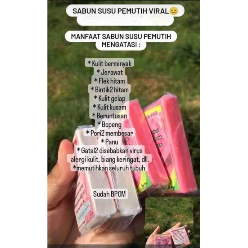 Sabun viral/sabun collagen pemutih badan