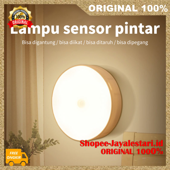 Lampu Led Sensor Gerak Otomatis Lampu Tidur Led Sensor Gerak ORIGINAL
