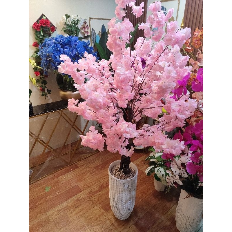 Bunga sakura artificial JUMBO sakura korea musim semi bonsai pohon sakura