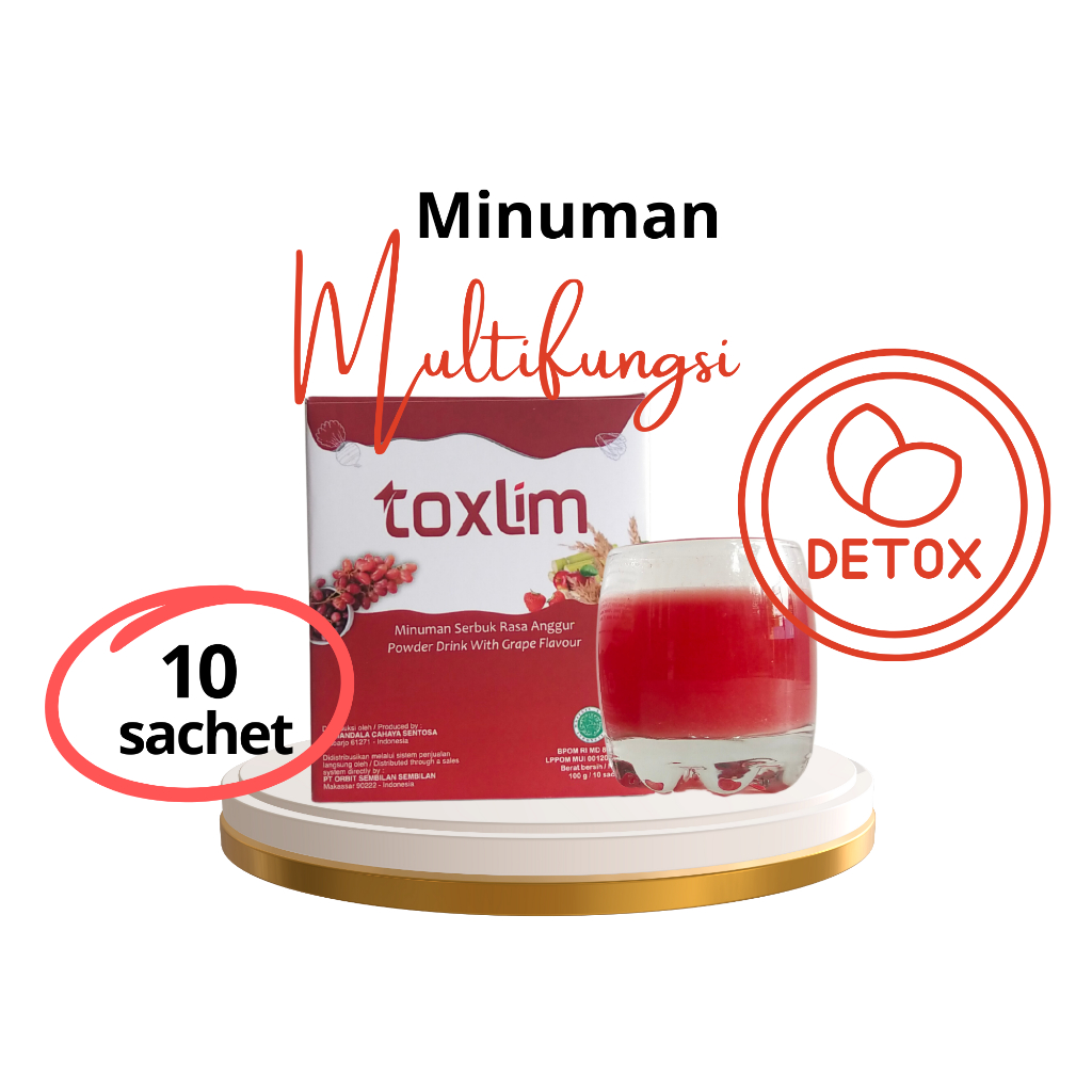 TOXLIM MEMBUANG RACUN DALAM TUBUH - DETOX, SLIM SEHAT DAN BEAUTY