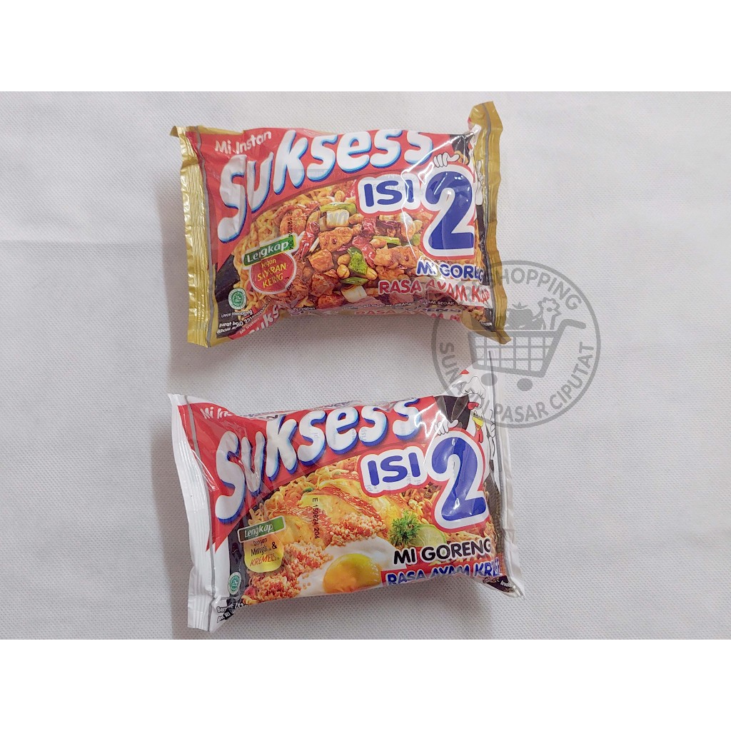 

MIE SUKSES ISI 2 GORENG & KUAH