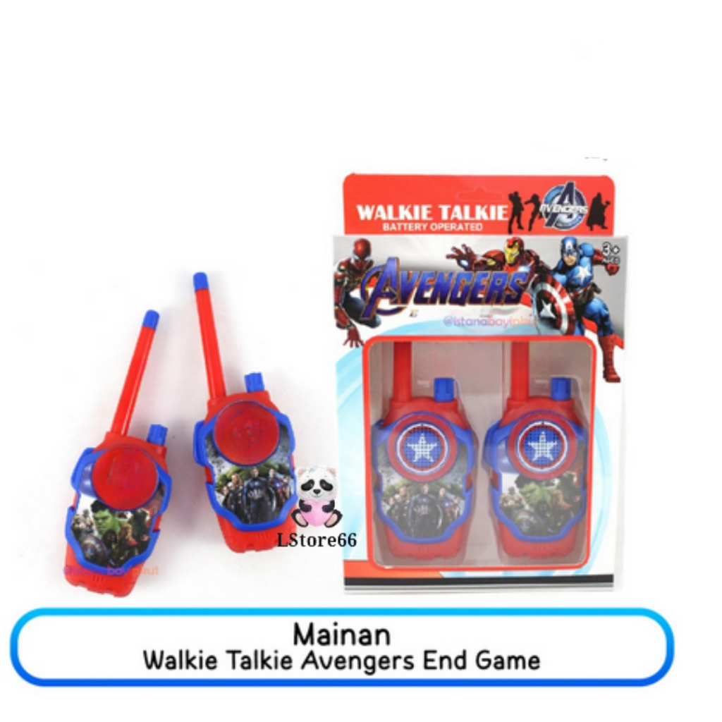 Laris.store - Sepasang Walkie Talkie Anak / Mainan Walkie Talkie