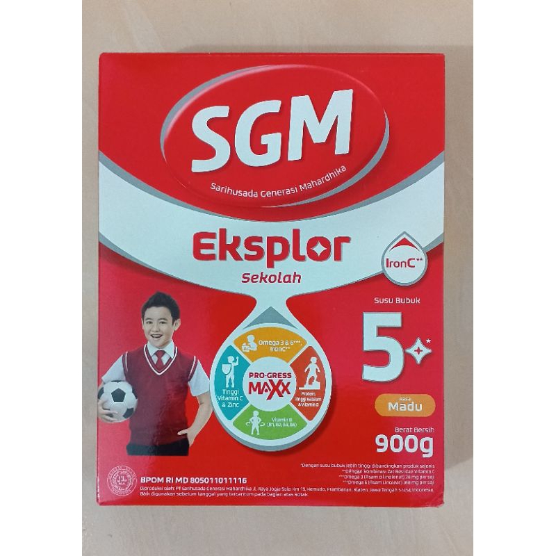 

SGM Eksplor 5+ IronC Susu Bubuk Madu 900g