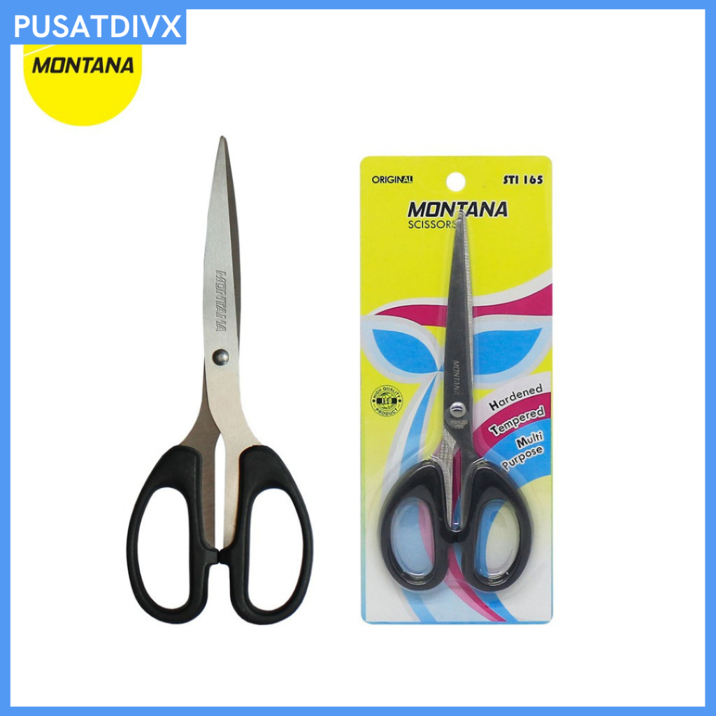 

MONTANA GUNTING STI-165 16 CM SCISSORS PEMOTONG HIGH QUALITY