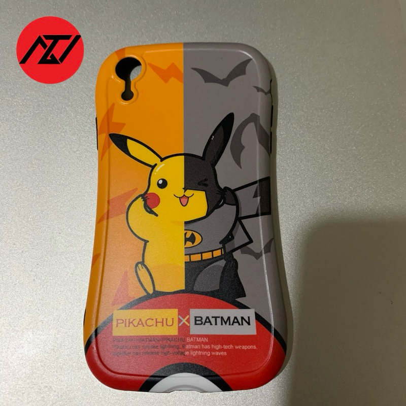 Case Iphone XR Pikachu x batman rare