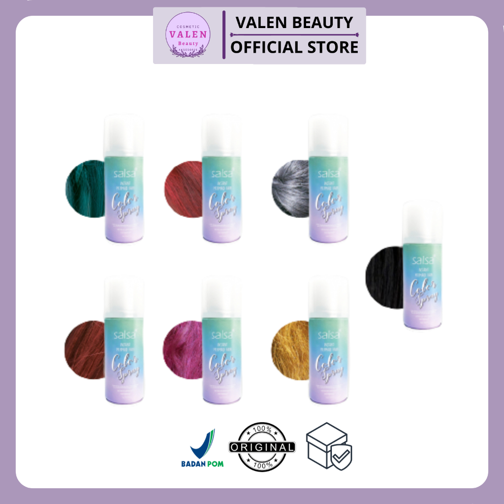 SALSA HAIR COLOR SPRAY | Semir rambut semprot