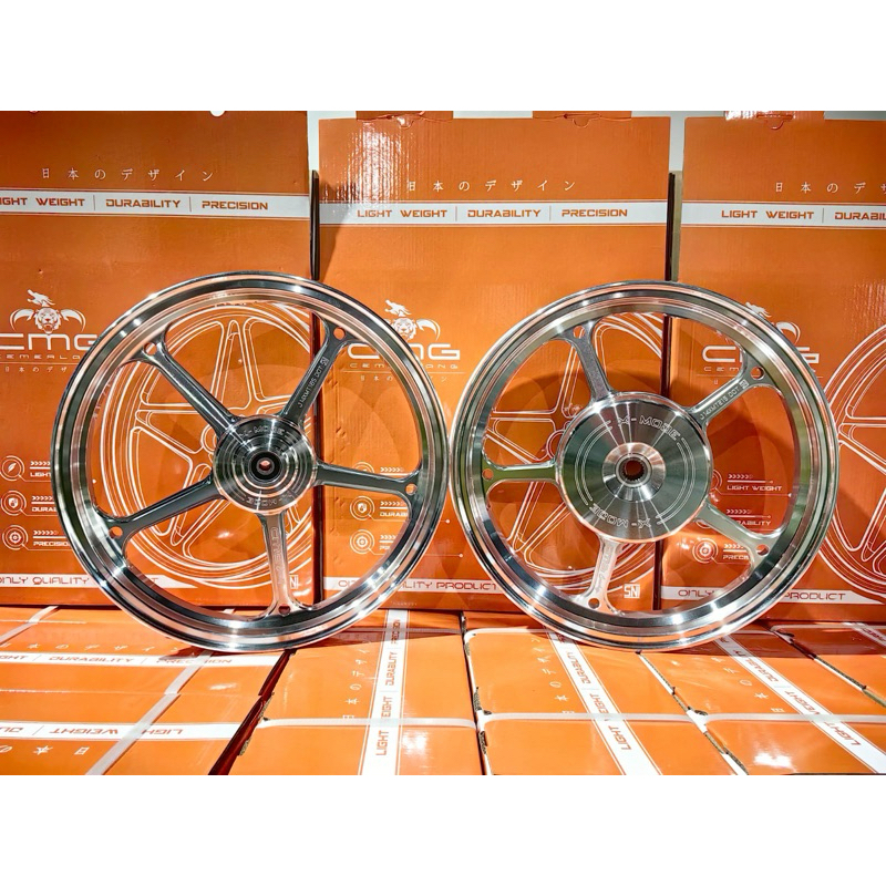 VELG RACING MODEL MANDALIKA X MODE 505  AK55 FULL CNC RING 14