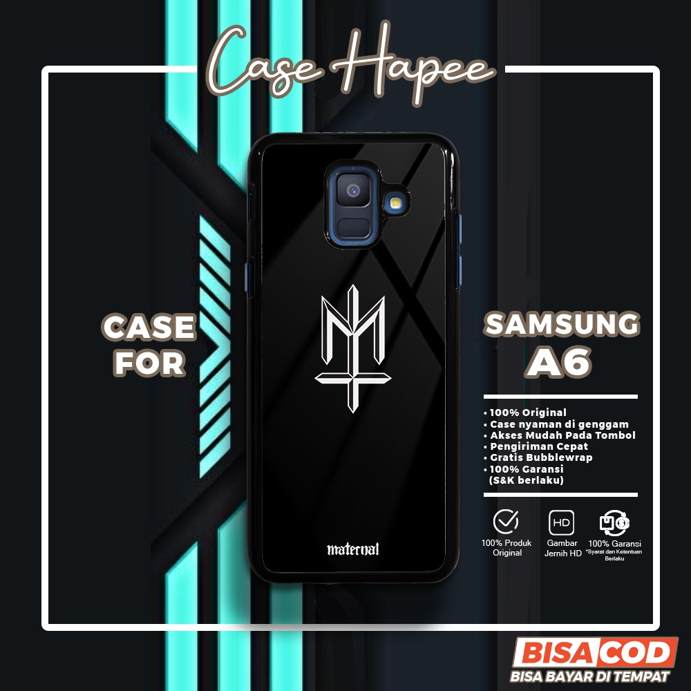Case Samsung A6 Casing Samsung A6 [ALLB] Casehapee Case Glossy Case Aesthetic Custom Case Premium So